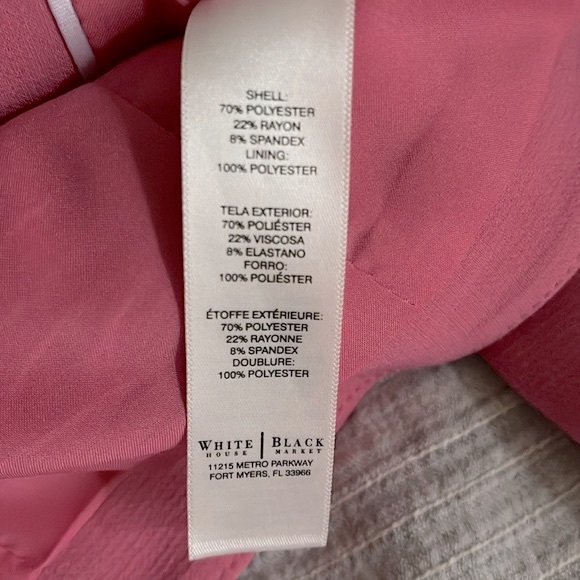 WHBM Pink Moto Jacket 00 - Picture 9 of 10